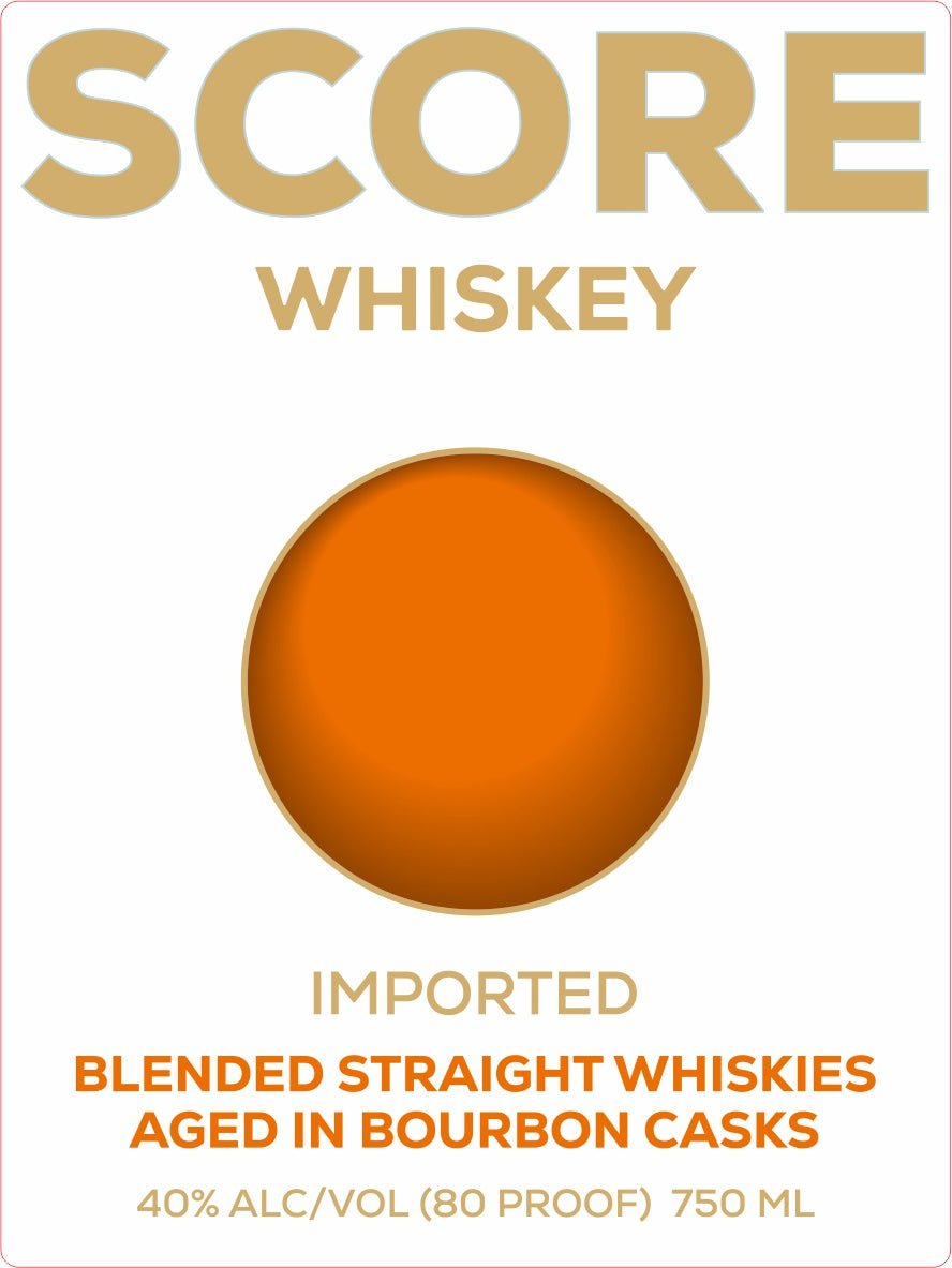 Score Whiskey Imported Blended Straight Whiskies Aged in Bourbon Casks - Main Street Liquor