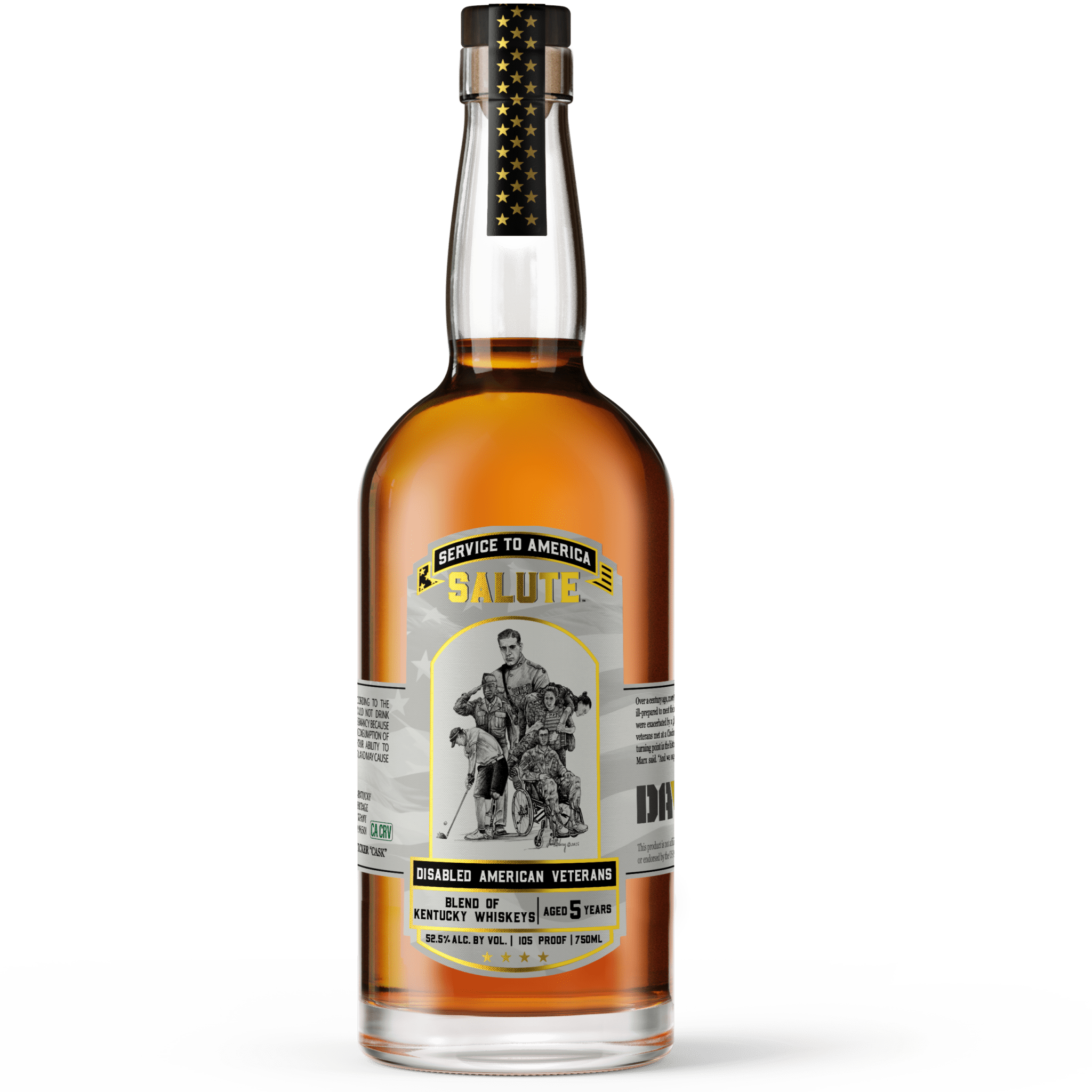 Service to America Salute™ Whiskey - Disabled American Veterans Heritage Distilling