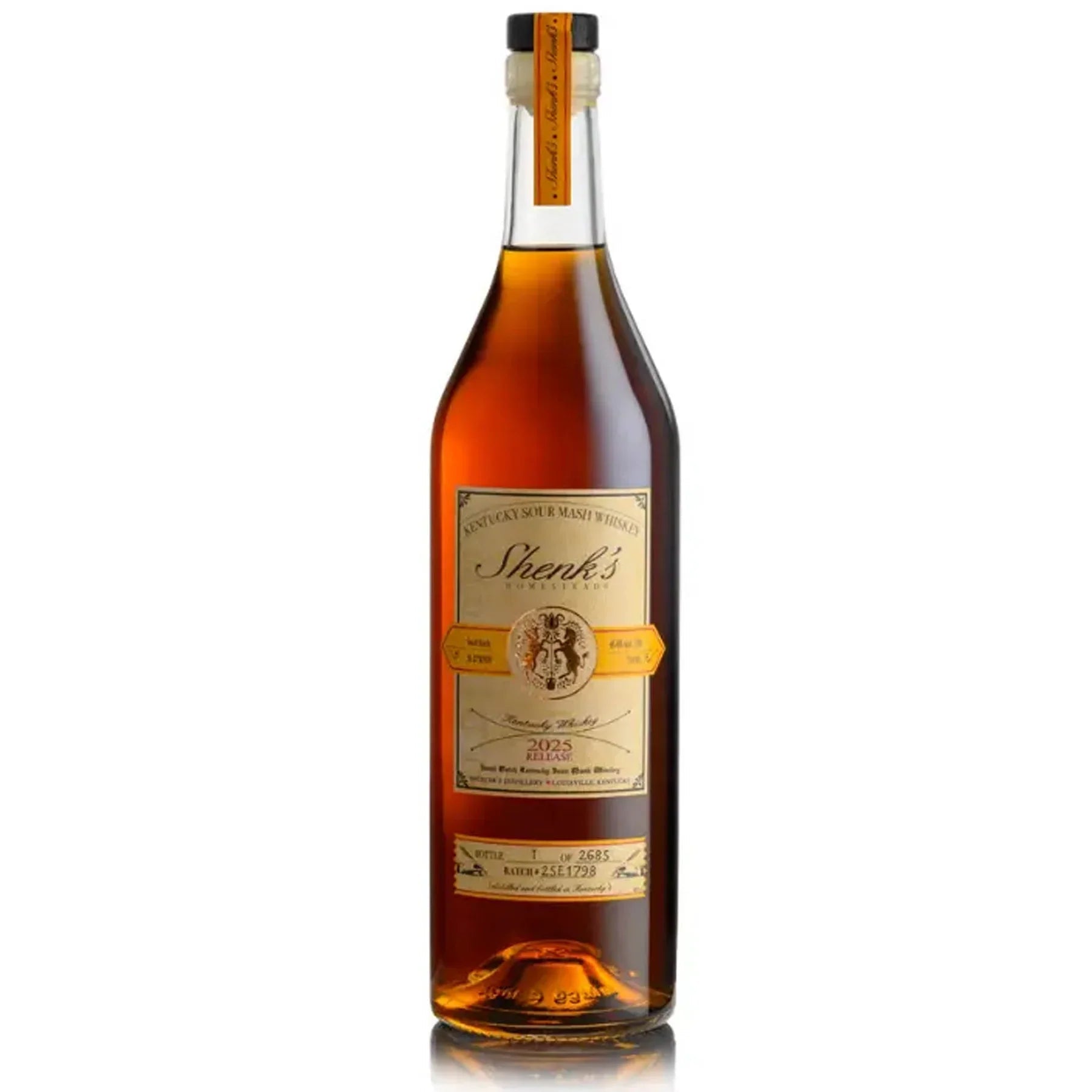 Shenk's Homestead Kentucky Sour Mash 2025 Release - Main Street Liquor