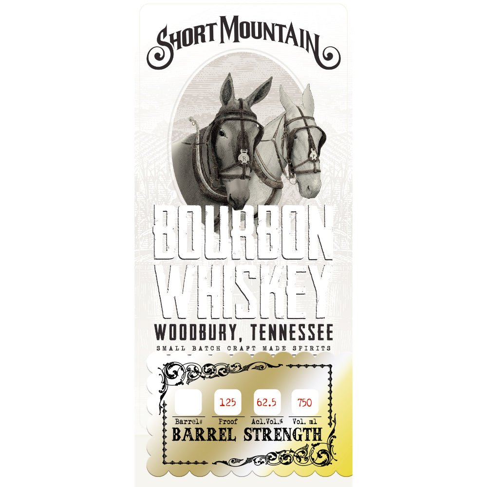 Short Mountain Barrel Strength Bourbon - Main Street Liquor