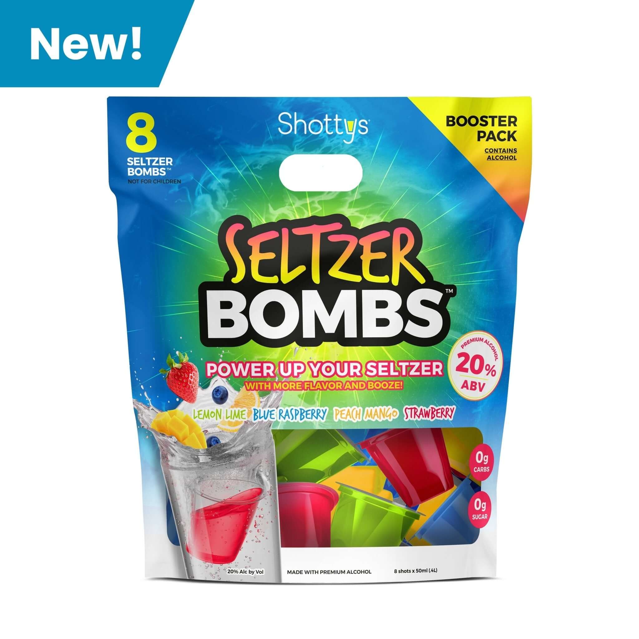 Seltzer Bombs Shots (8 shots) - BuyMyLiquor