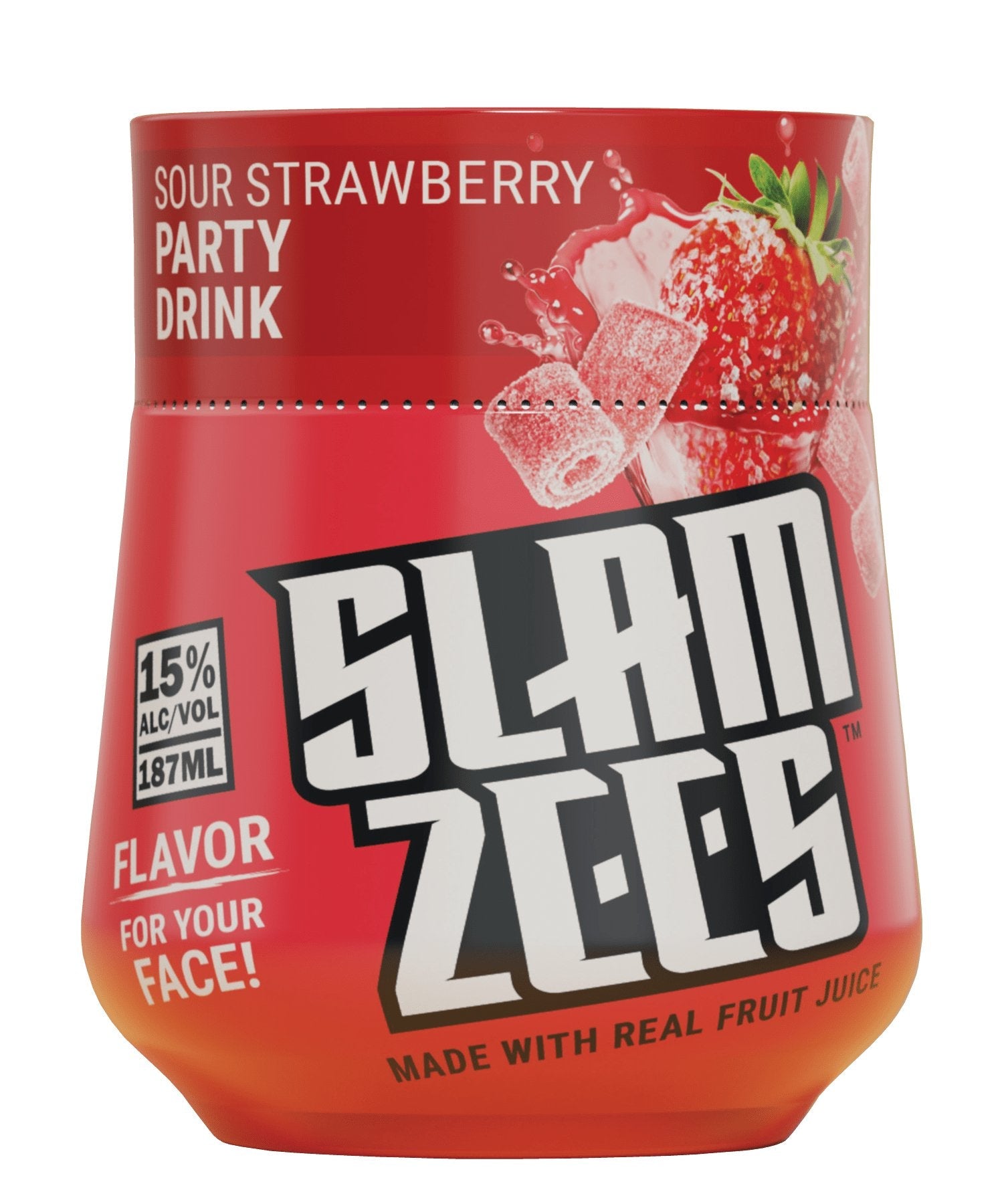 SLAMZEES Sour Strawberry - BuyMyLiquor