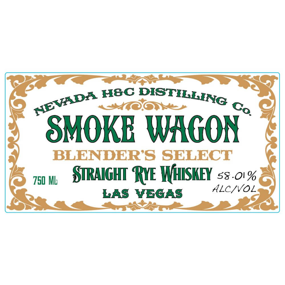 Smoke Wagon Blender’s Select Straight Rye Whiskey - Main Street Liquor