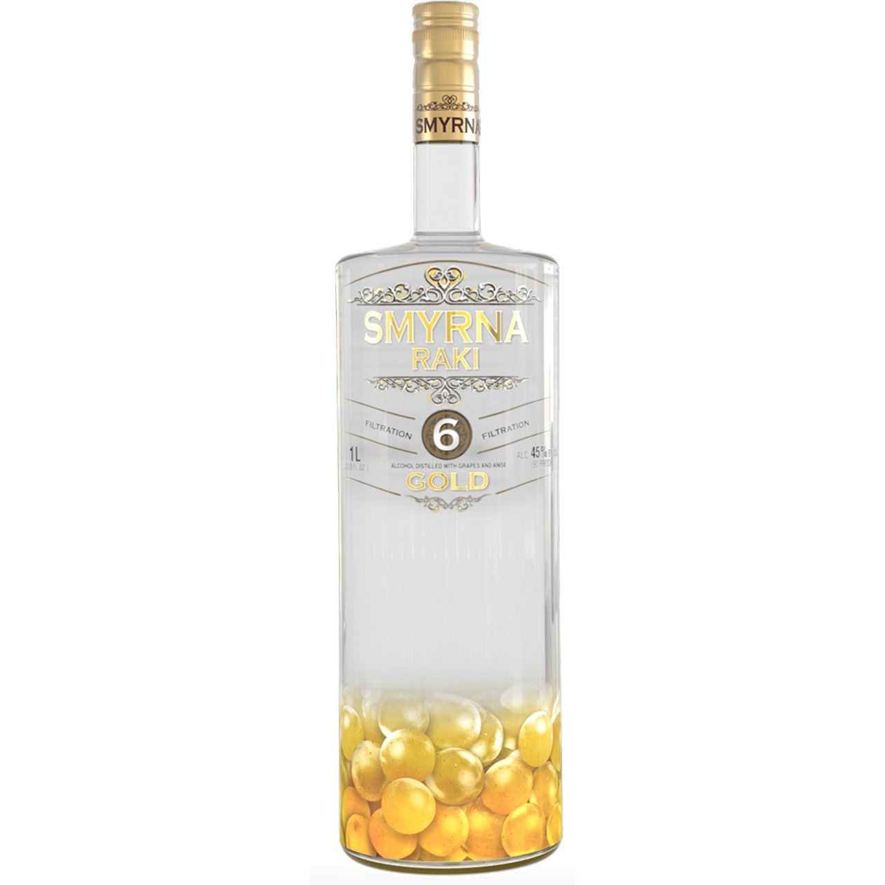 Smyrna Raki Gold Series 1 L - BuyMyLiquor