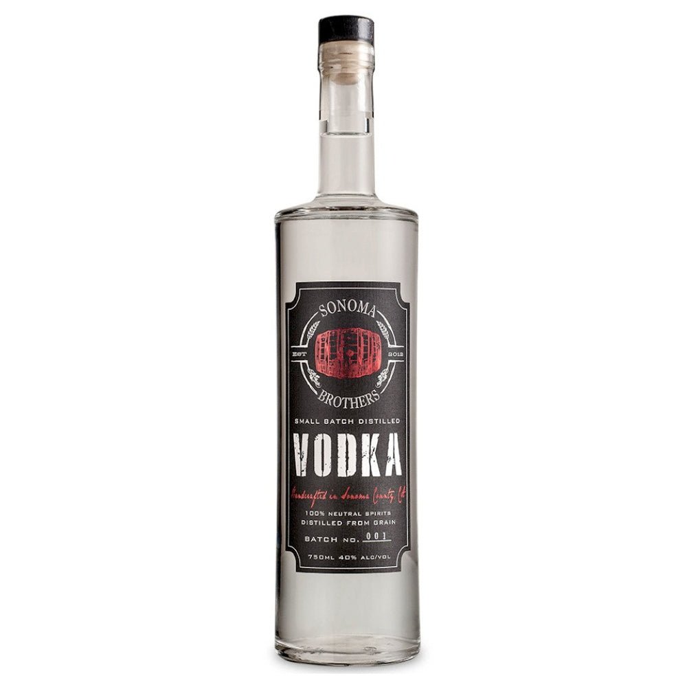 Sonoma Brothers Distilling Vodka - Main Street Liquor
