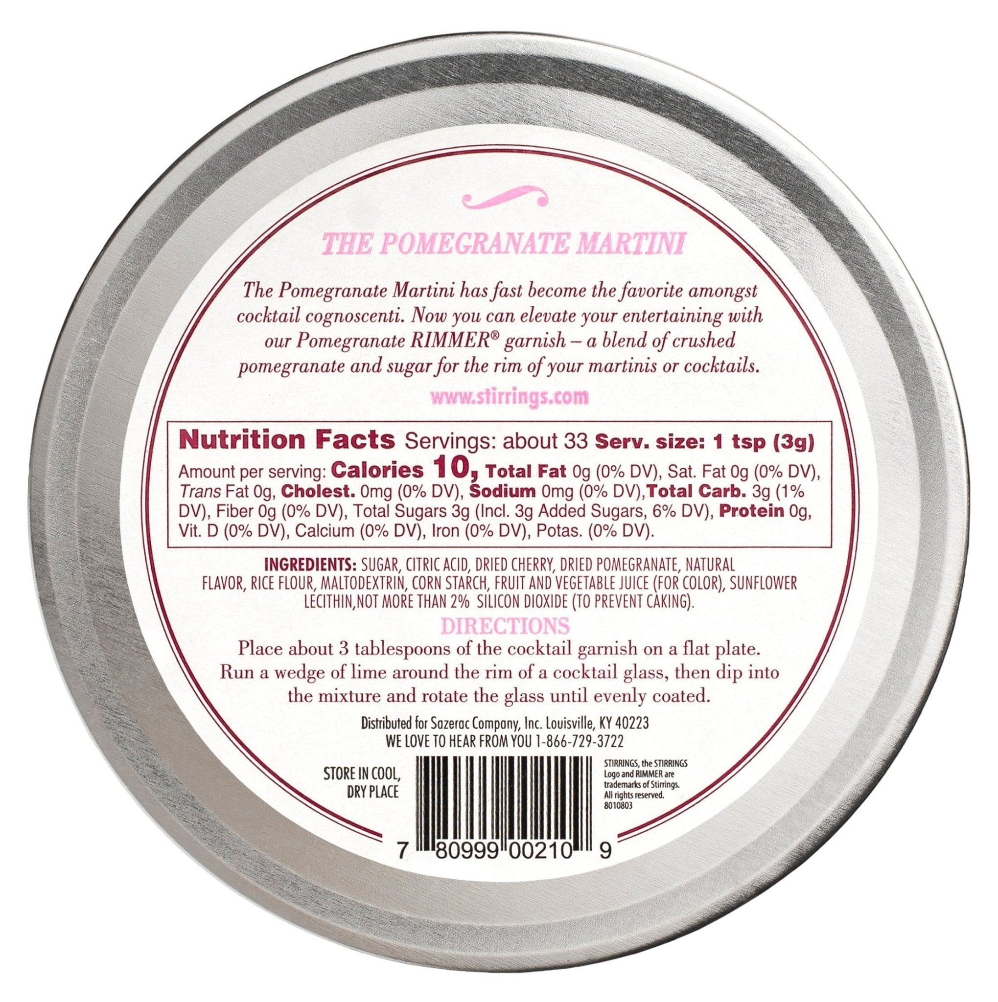 Stirrings Pomegranate Rimmer - BuyMyLiquor