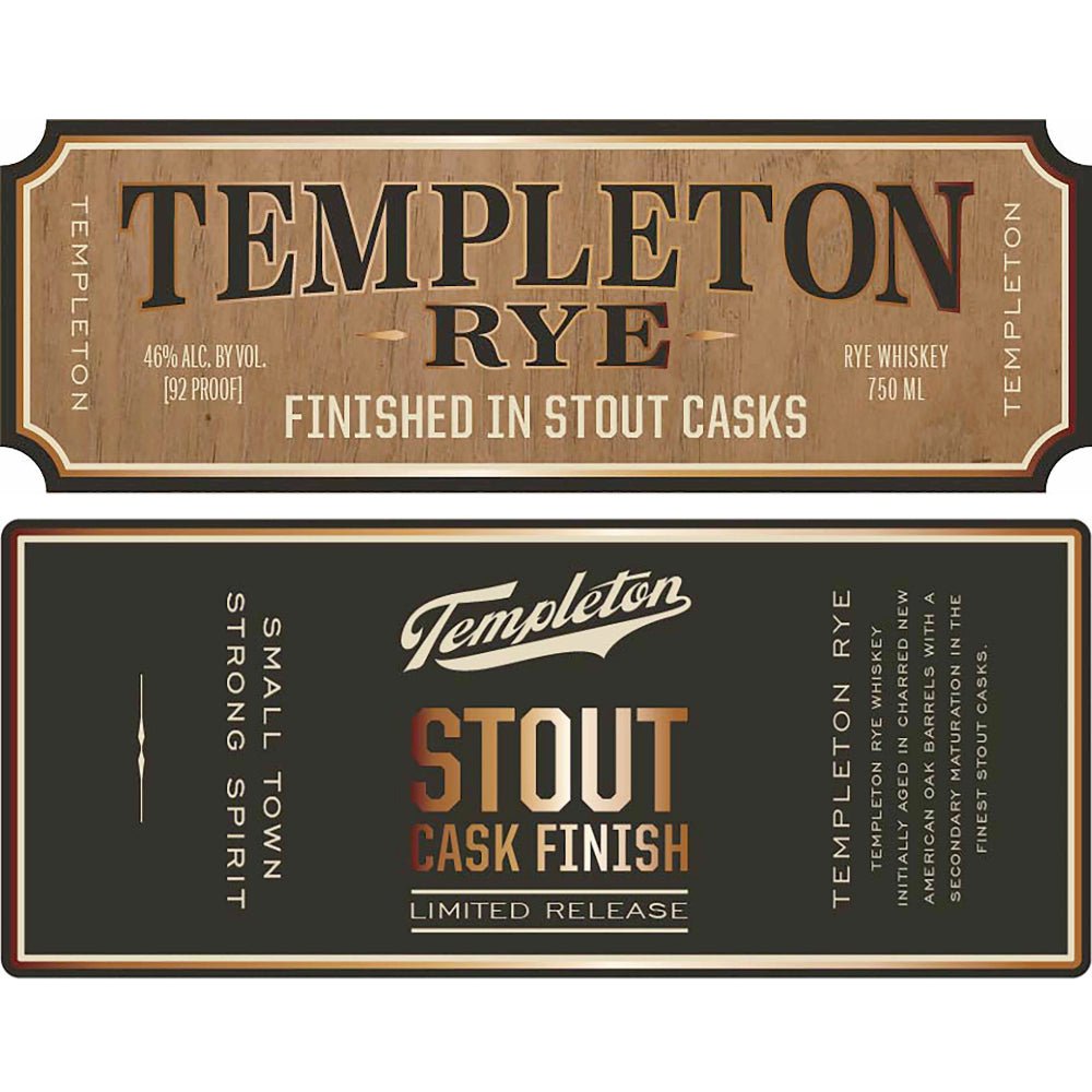 Templeton Rye 2022 Stout Cask Finished - Main Street Liquor