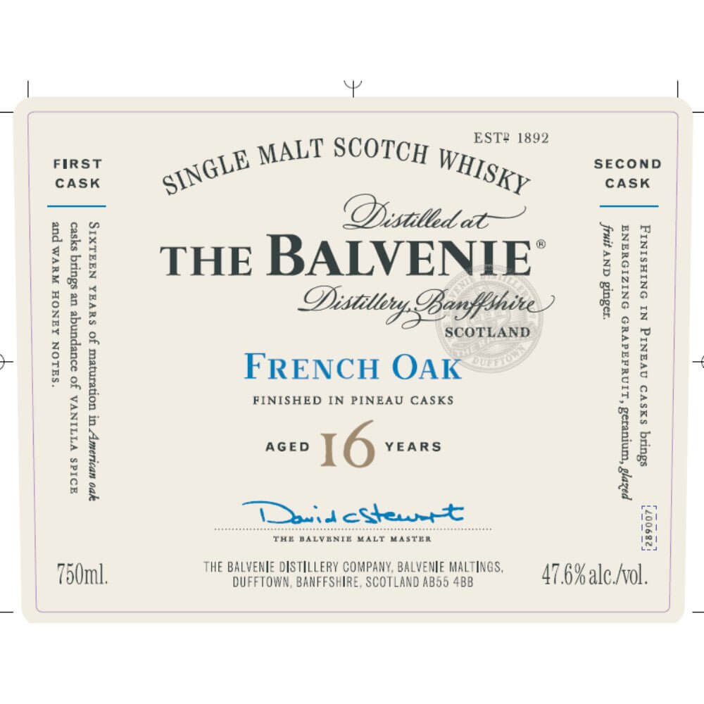 The Balvenie 16 Year Old French Oak - Main Street Liquor