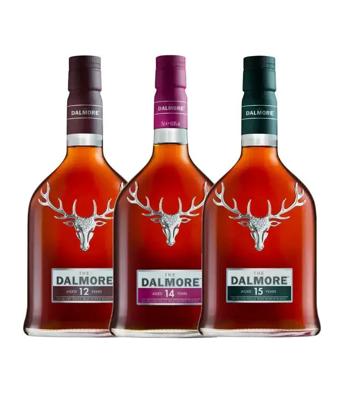 The Dalmore 12, 14 & 15 Scotch Whisky Bundle - BuyMyLiquor