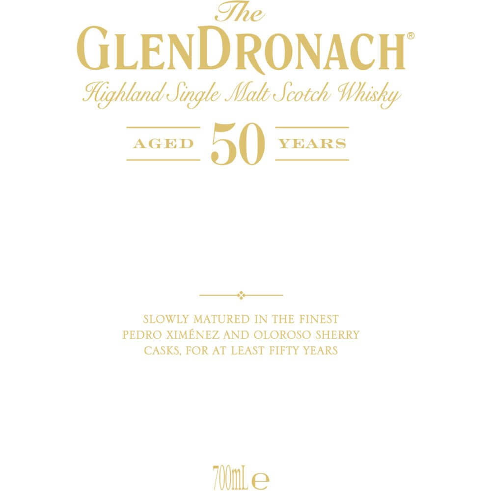 The Glendronach 50 Years Old - Main Street Liquor