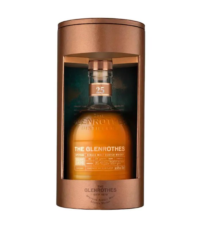 The Glenrothes 25 Year Old Speyside Single Malt Scotch Whisky 700mL The Glenrothes