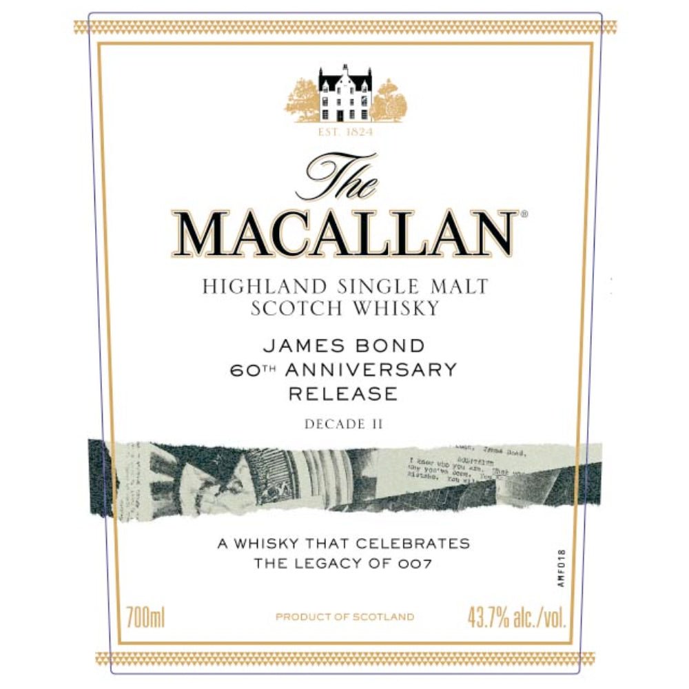 The Macallan James Bond 60th Anniversary Release Decade II - Main Street Liquor