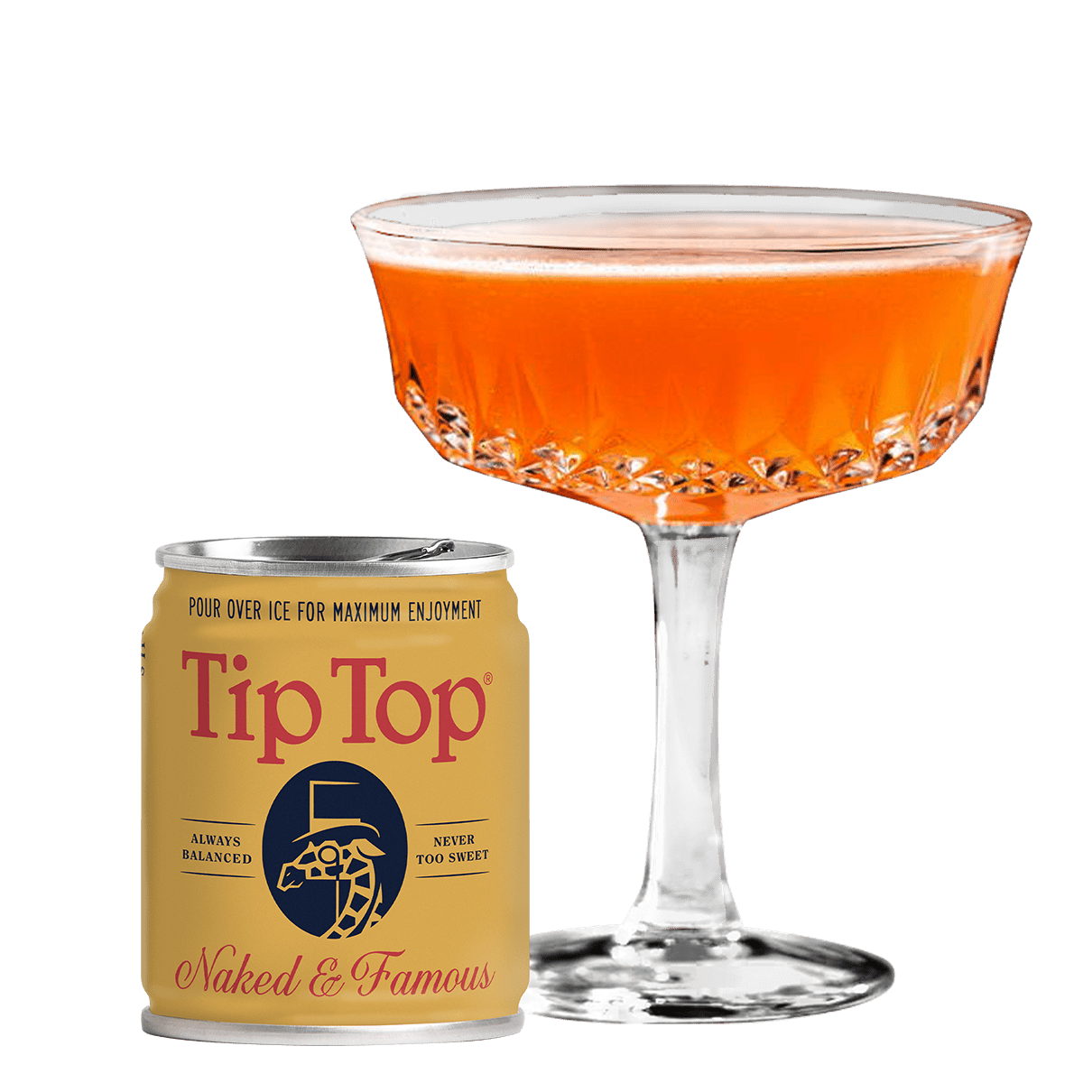 Tip Top Cocktails Naked & Famous - Main Street Liquor