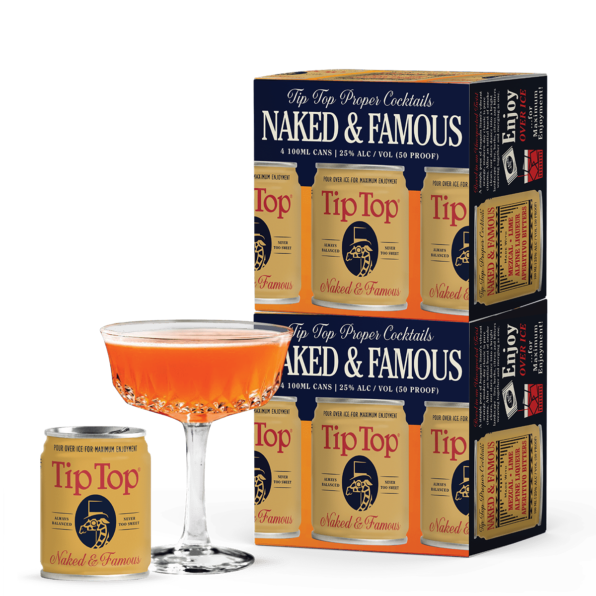 Tip Top Cocktails Naked & Famous - Main Street Liquor