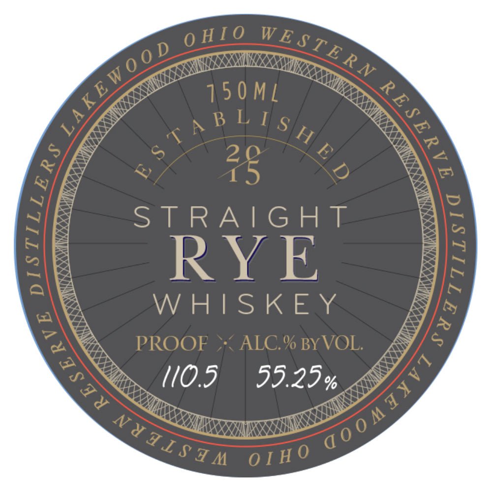 Western Reserve 6 Year Old Barrel Proof Straight Rye - Main Street Liquor