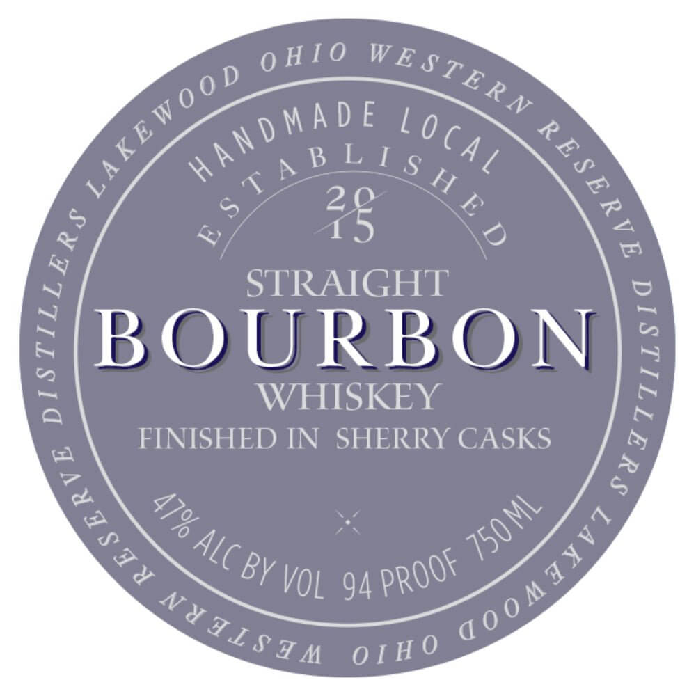Western Reserve Bourbon Finished in Sherry Casks - Main Street Liquor