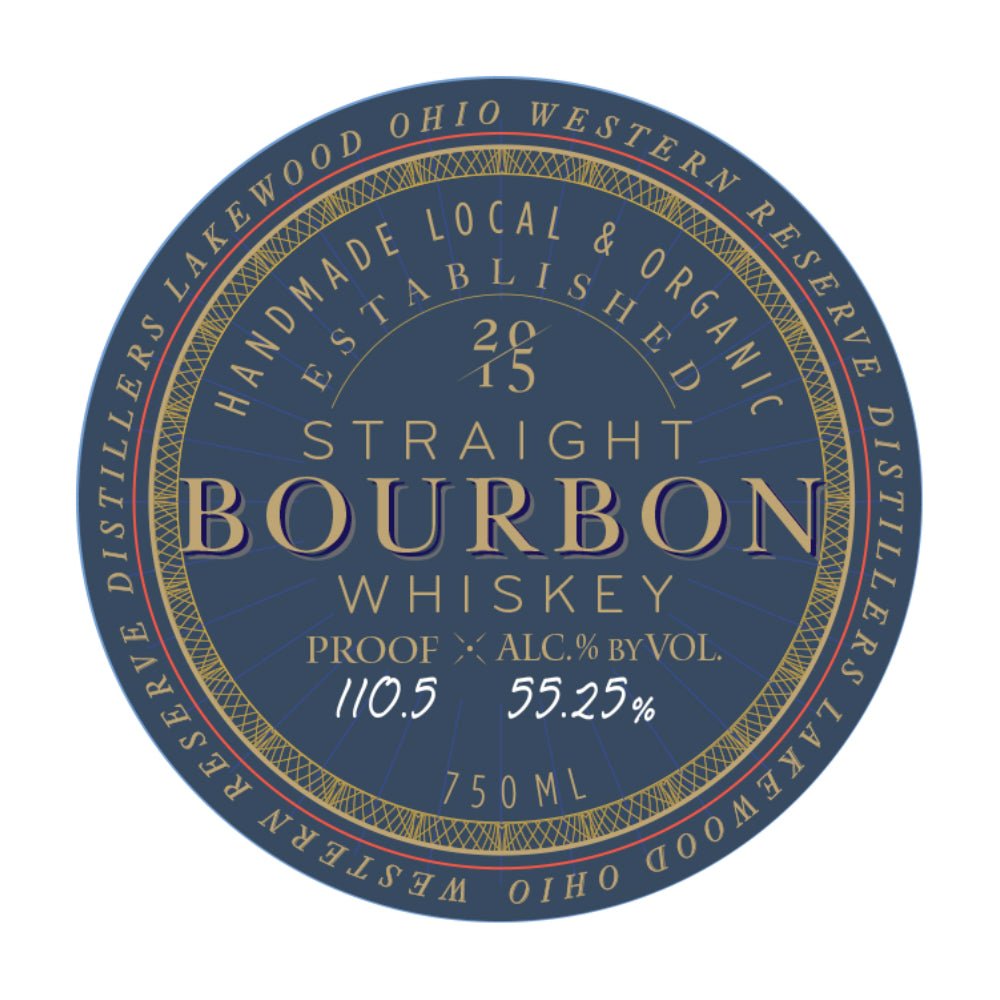 Western Reserve Organic Barrel Proof Straight Bourbon - Main Street Liquor