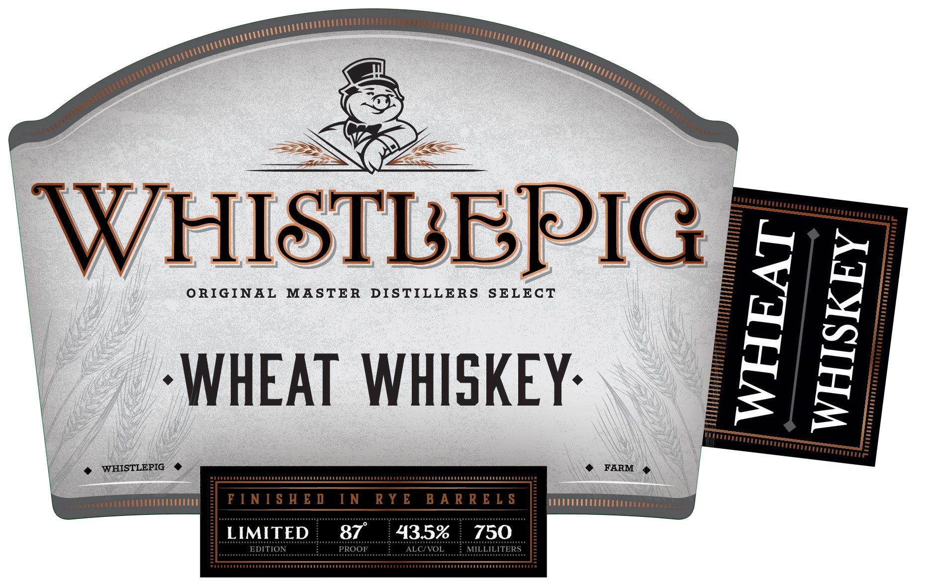 WhistlePig Limited Edition Wheat Whiskey Finished in Rye Barrels - Main Street Liquor