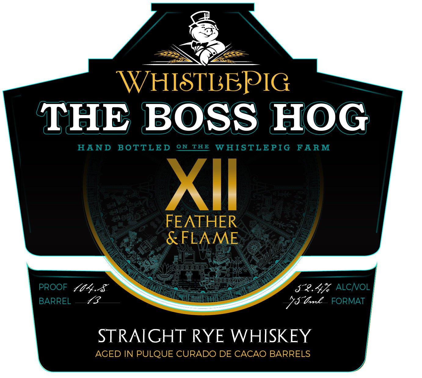 WhistlePig The Boss Hog XII: Feather & Flame Straight Rye Whiskey WhistlePig