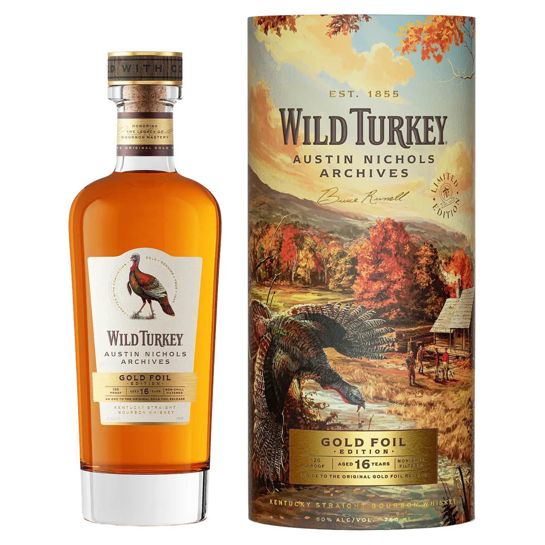 Wild Turkey Austin Nichols Archives Gold Foil Edition 16 Year Old Bourbon - BuyMyLiquor