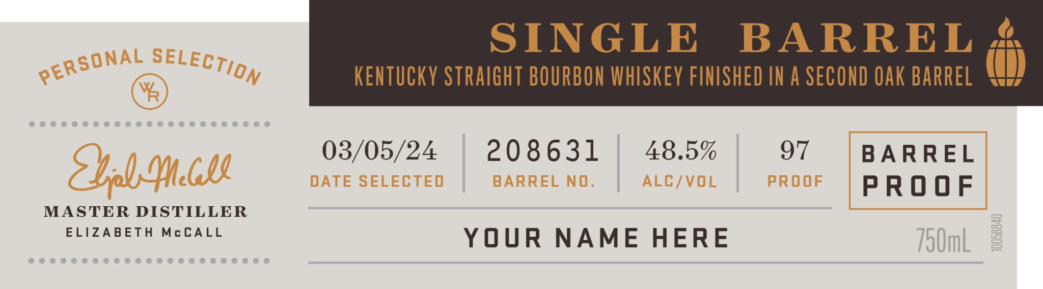 Woodford Reserve Double Oaked Single Barrel Bourbon - Main Street Liquor