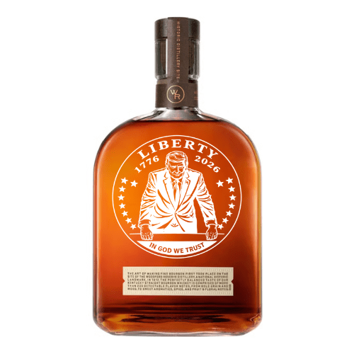 Woodford Reserve Liberty Mint Custom Etched Bourbon - Main Street Liquor