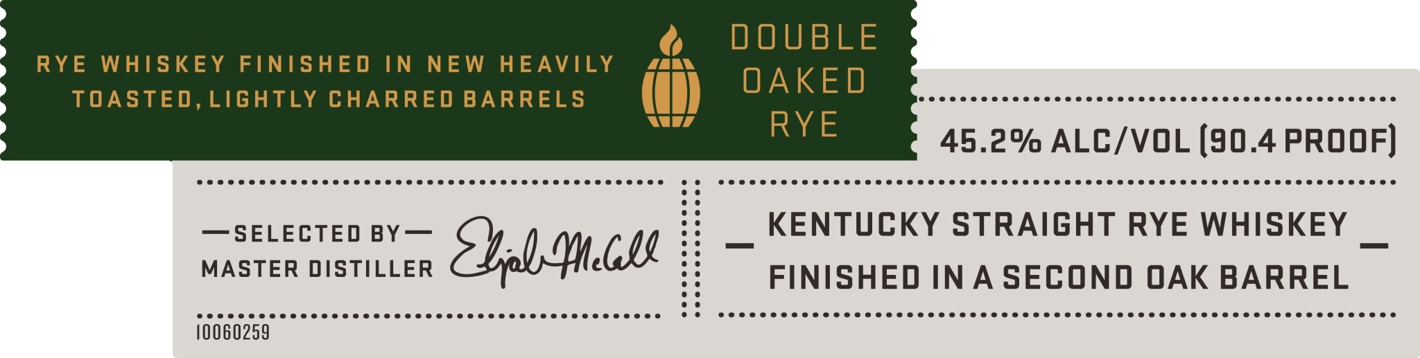 Woodford Reserve Master's Collection Double Oaked Rye Barrel Finish Select - Main Street Liquor