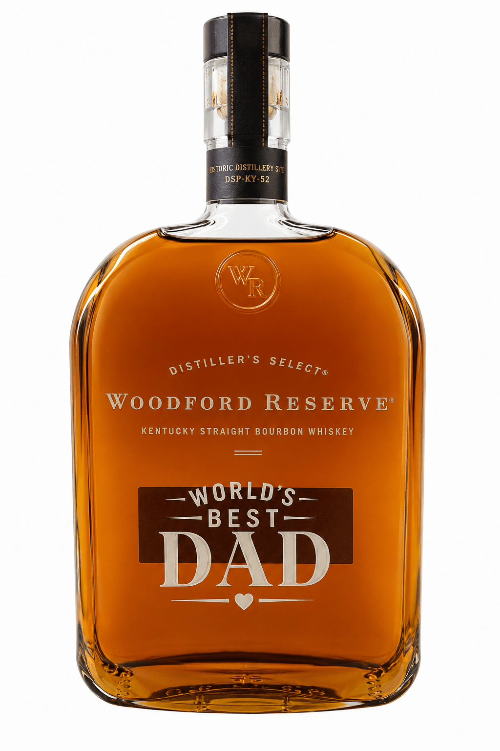 Woodford Reserve “World’s Best Dad” Etched Bourbon - Main Street Liquor