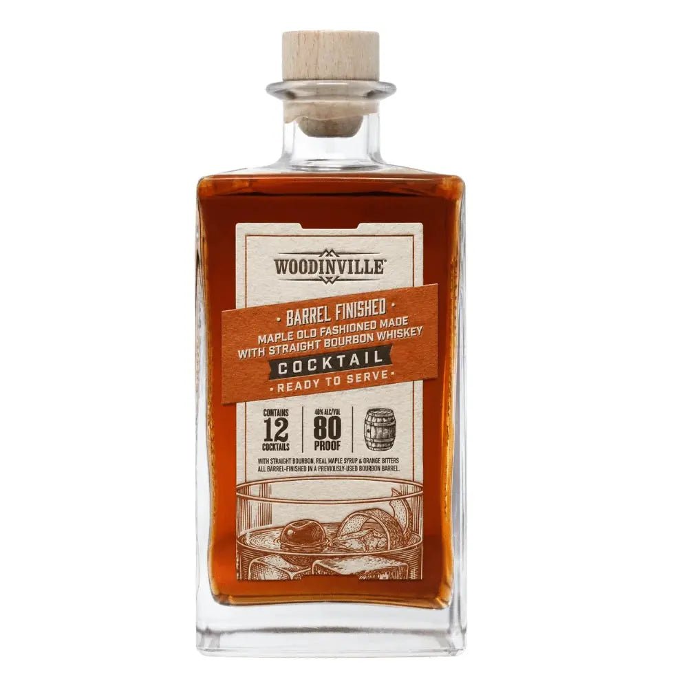Woodinville Barrel-Finished Maple Old Fashioned Ready-to-Serve Cocktail - BuyMyLiquor