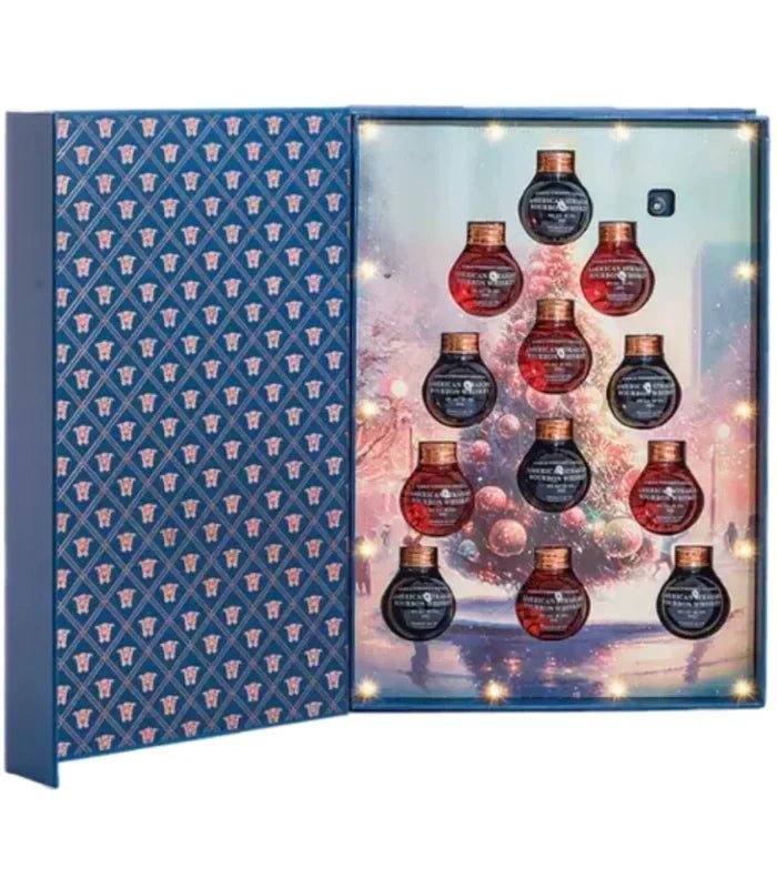 World Whiskey Society Best Holiday Wishes Bourbon Ball Ornament Gift Set World Whisky Society