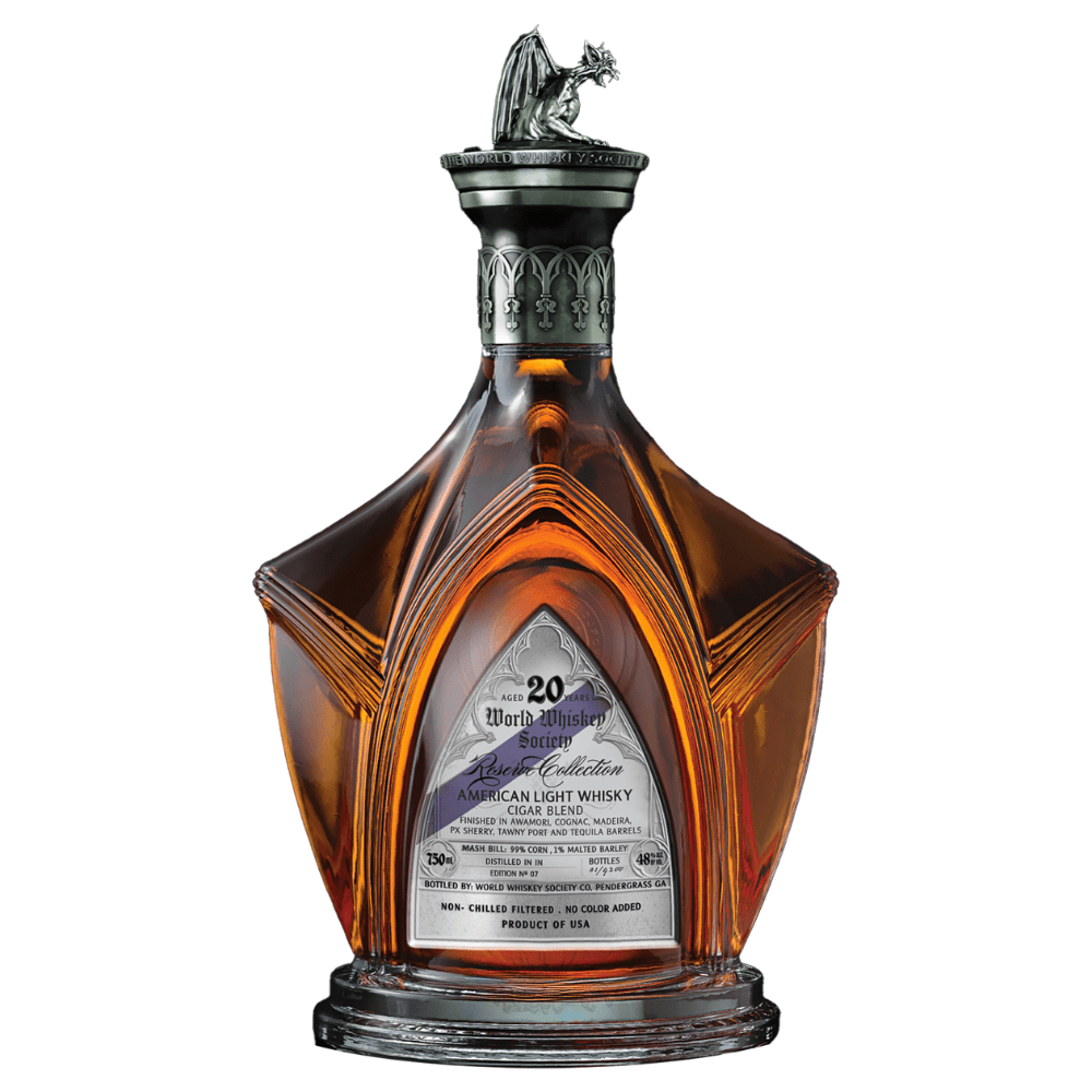 World Whiskey Society Reserve Collection Cigar Blend Light Whiskey World Whiskey Society