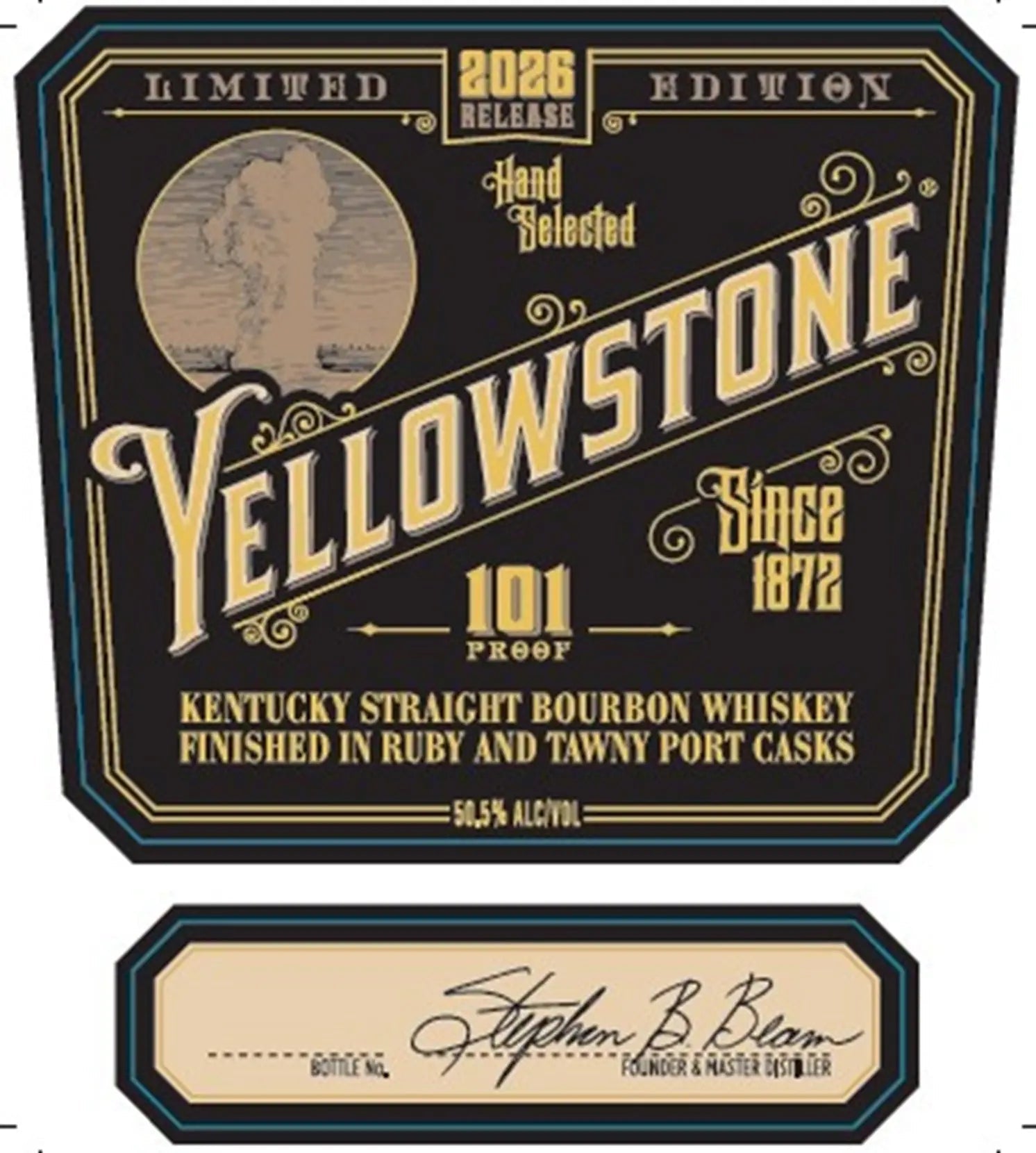 Yellowstone 2026 Limited Edition Bourbon Finished in Ruby and Tawny Port Casks 2