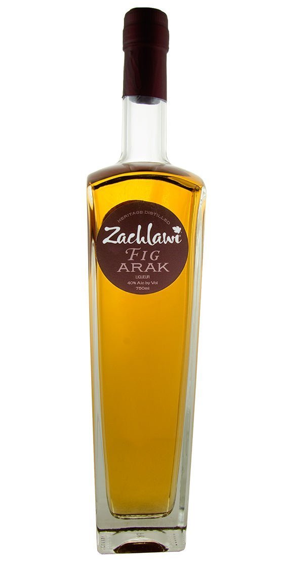 Zachlawi Fig Arak Liqueur 750mL – Kosher Fig-Infused Anise Spirit
