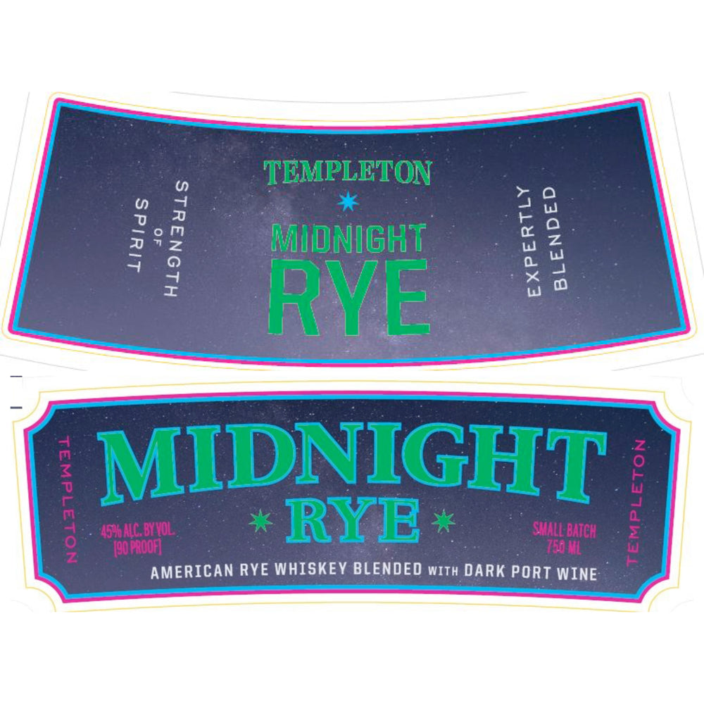 Introducing Templeton Midnight Rye: A Captivating Blend of Rye and Dark Port Wine