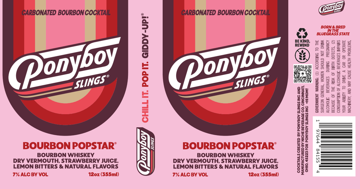 Blog Title: "Sip in Style: Ponyboy Slings Bourbon Popstar 355ml - The Perfect Blend of Bourbon and Sweetness!" - BuyMyLiquor