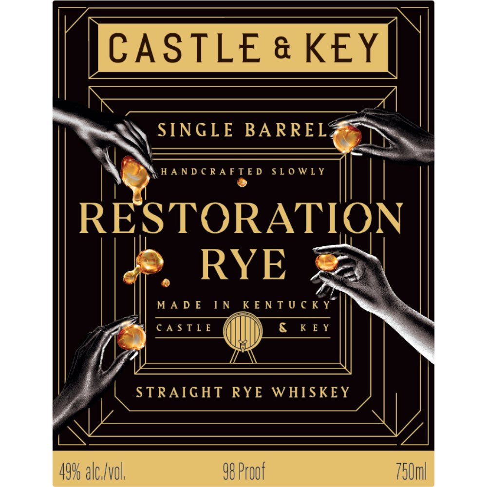Castle & Key Restoration Rye Single Barrel 2024 Release: A Unique Whis