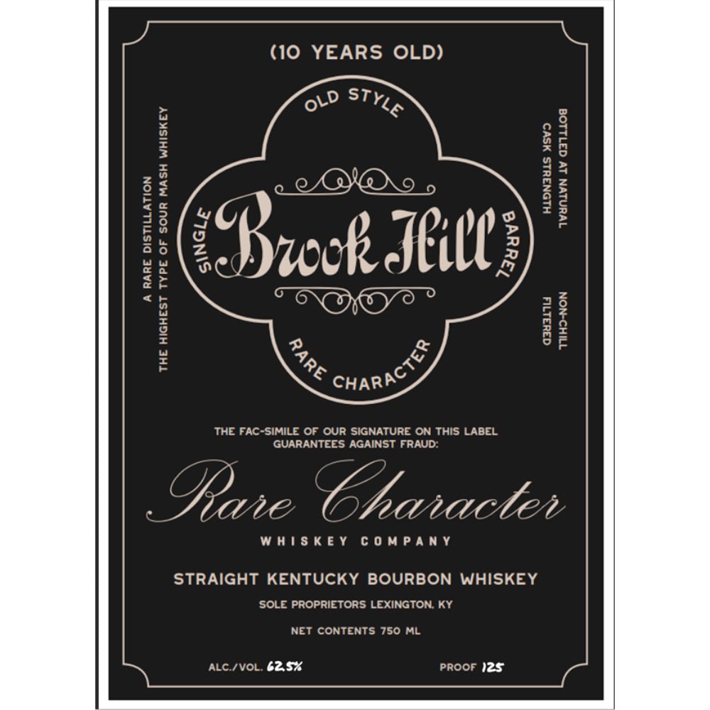 Celebrate the Elegance and Complexity of Brook Hill's 10 Year Old Straight Rye - BuyMyLiquor