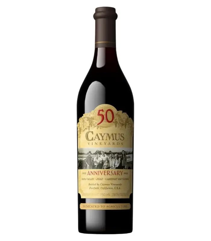 Celebrating 50 Years: Caymus Napa Valley Cabernet Sauvignon 2022 - BuyMyLiquor