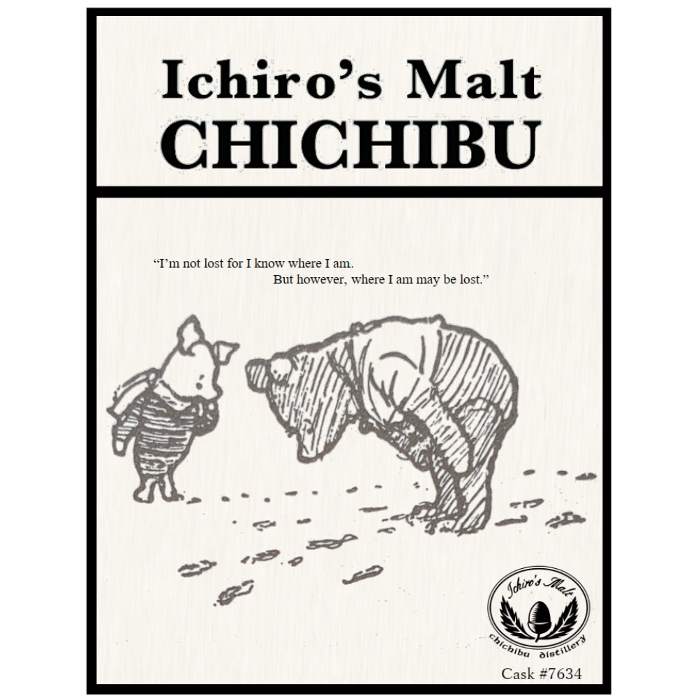 Celebrating Friendship and Whisky: Ichiro’s Malt Chichibu Cask #7634 - Winnie the Pooh Edition - BuyMyLiquor