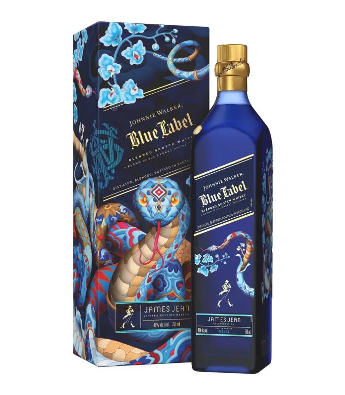 Celebrating the Chinese New Year: Johnnie Walker Blue Label Year of the Snake by James Jean - BuyMyLiquor