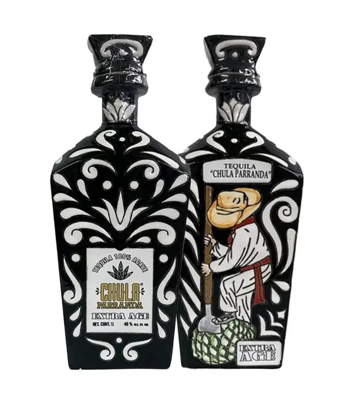 Elevate Your Tequila Experience with Chula Parranda Extra Aged Añejo Ceramic - BuyMyLiquor