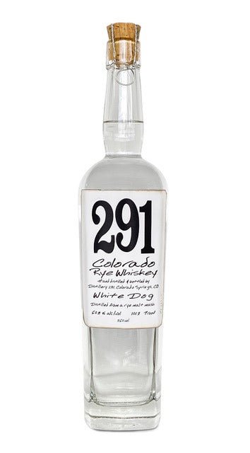 "Experience the Unique Flavor of 291 Colorado Rye Whiskey White Dog" - BuyMyLiquor
