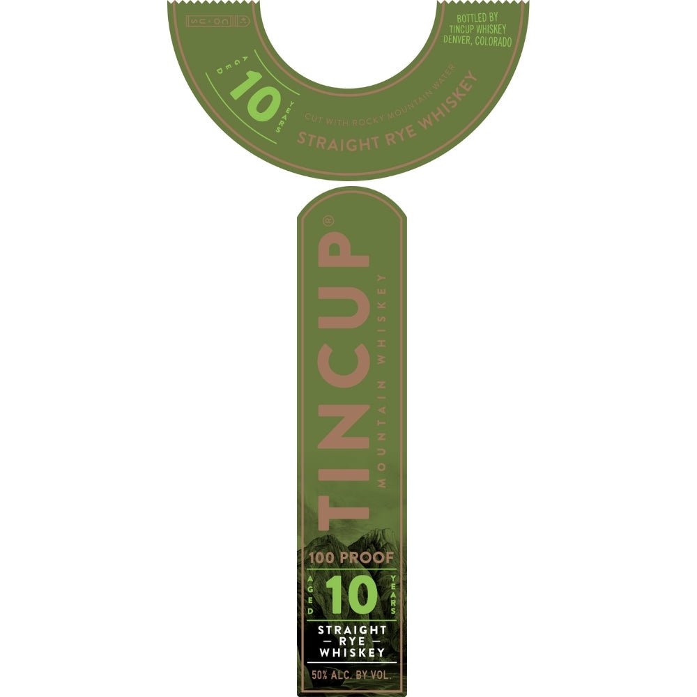 "Exploring the Bold Flavors of Tincup 10 Year Old Straight Rye Whiskey" - BuyMyLiquor