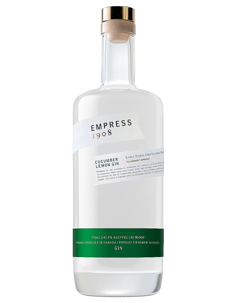 "Indulge in Elegance with Empress 1908 Cucumber Lemon Gin" - BuyMyLiquor