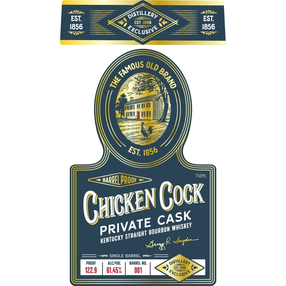 Introducing: Chicken Cock Single Barrel Private Cask Bourbon Limited Edition - BuyMyLiquor
