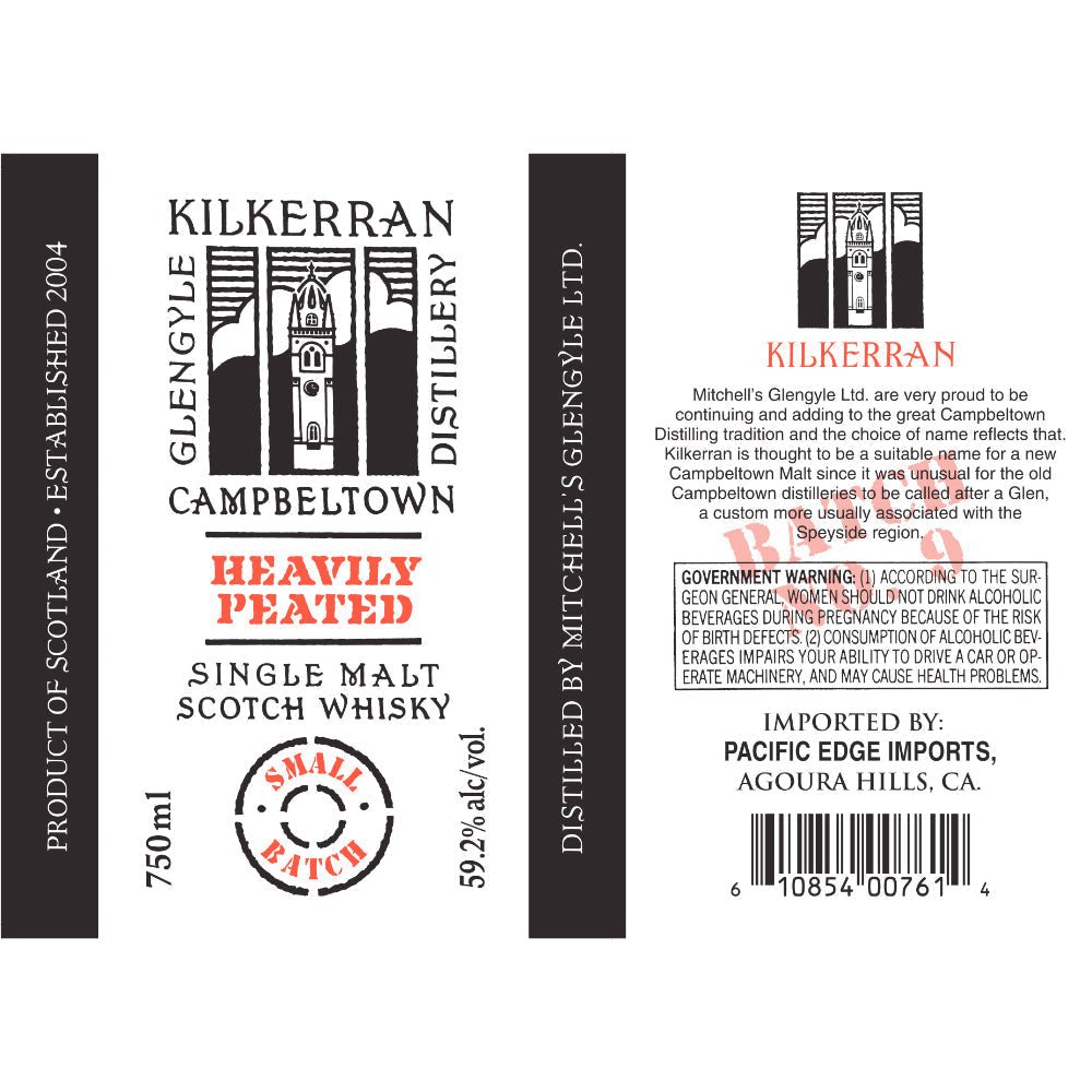 Introducing the Kilkerran Heavily Peated Whisky - Batch No. 9 - BuyMyLiquor
