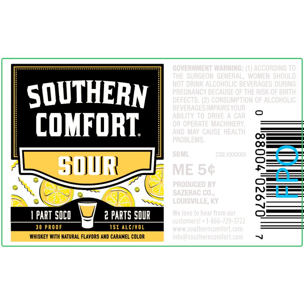 Introducing the Southern Comfort Sour: A Tangy Twist on a Beloved Classic - BuyMyLiquor