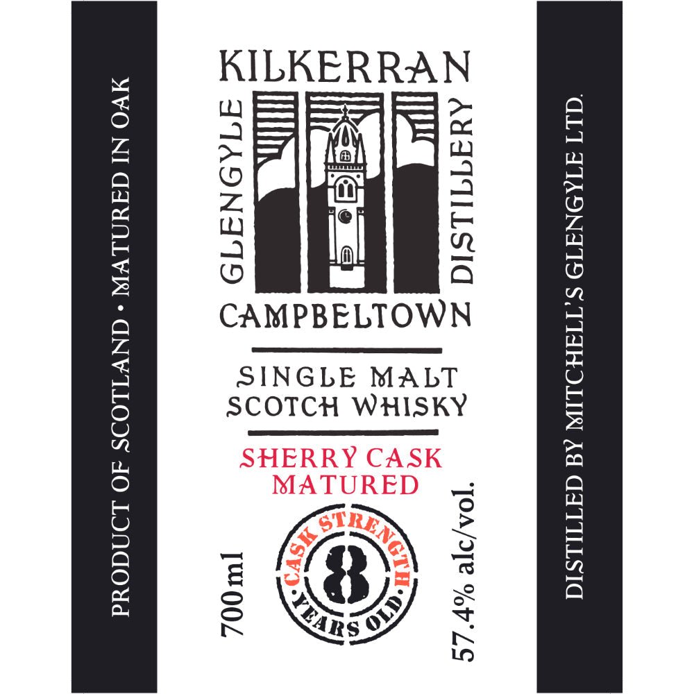 Introducing: The Unique and Distinctive Kilkerran 8 Year Old Cask Strength Sherry Cask Matured! - BuyMyLiquor