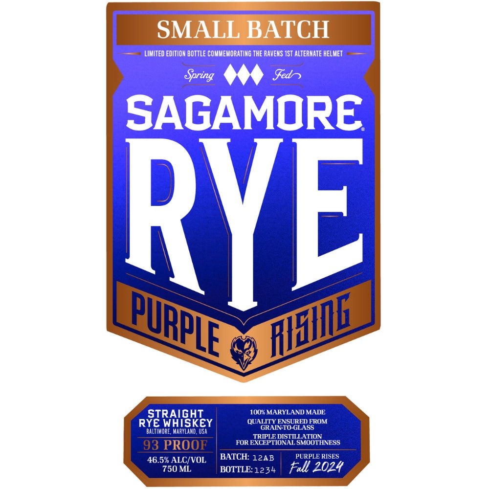Ravens Purple Rising 2024 Limited Edition Whiskey Bottle - BuyMyLiquor
