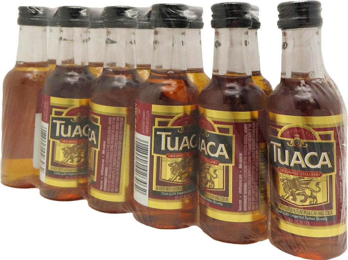 Savor Italian Heritage with Tuaca Liqueur 50ml 12pk